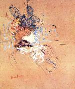 toulouse-lautrec, Profile of a Woman